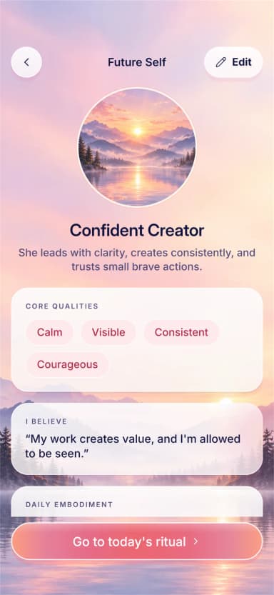 A Brighter You screen